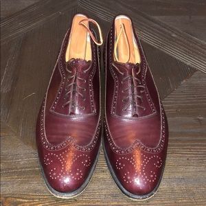 Salvatore Ferragamo Men’s Size 11.5 Burgundy